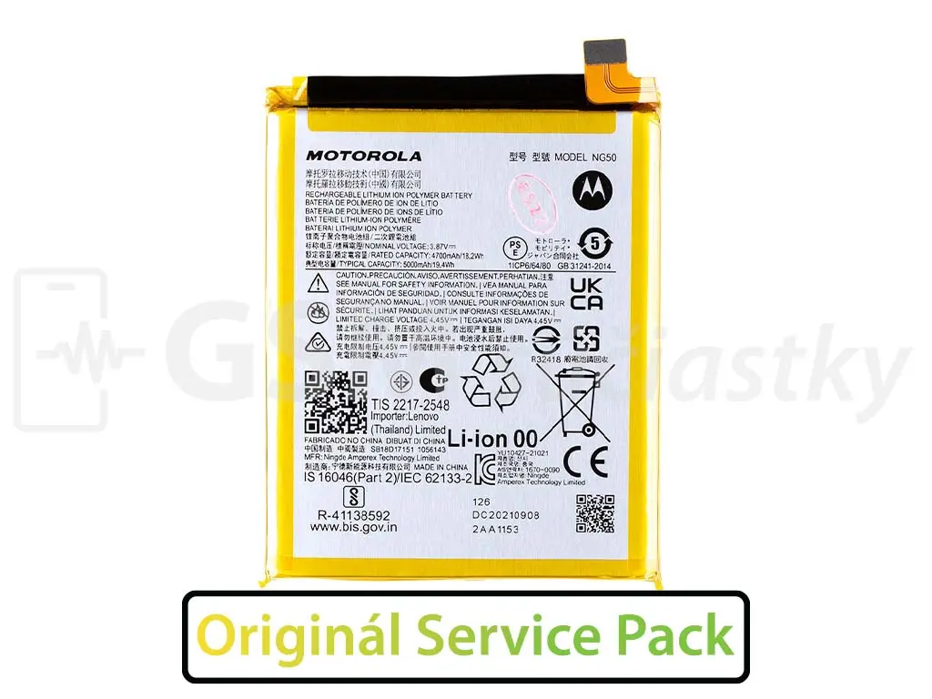 Baterie Motorola Moto G71 5G NG50 Originál