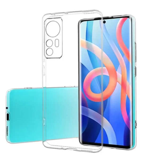 Průhledné silikonové pouzdro Xiaomi 12X, 12 5G