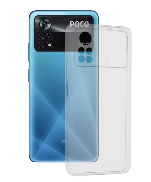 Průhledné silikonové pouzdro Xiaomi Poco X4 Pro 5G