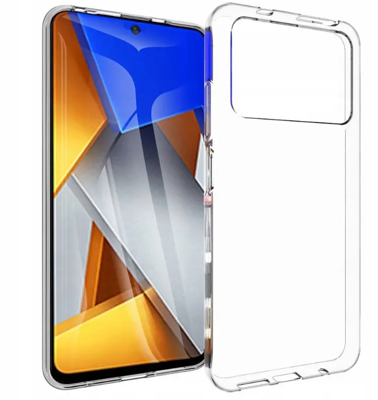 Průhledné silikonové pouzdro Xiaomi Poco M4 Pro 4G
