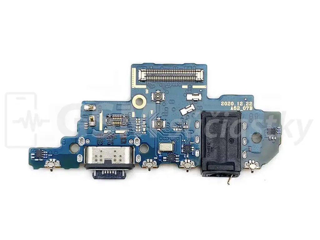 PCB deska Samsung A525F Galaxy A52 nabíjecí konektor, mikrofon