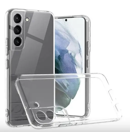 Průhledné silikonové pouzdro Samsung Galaxy S22 Plus, S906