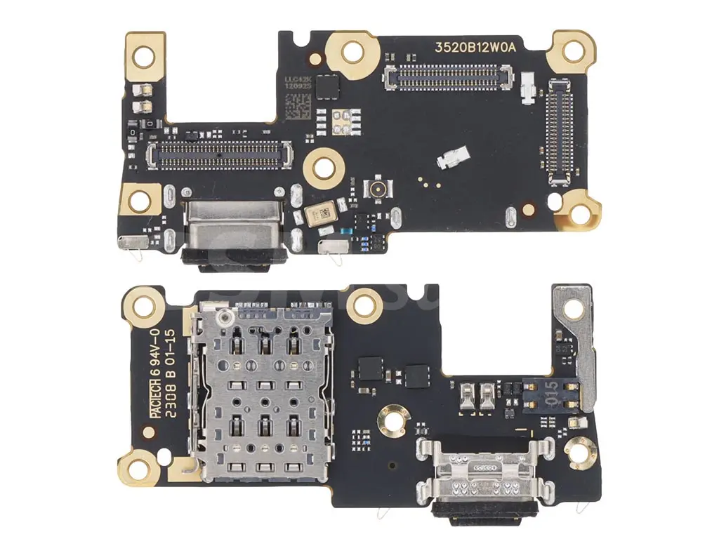 Deska nabíjení Xiaomi 11T, 11T Pro nabíjecí konektor, mikrofon