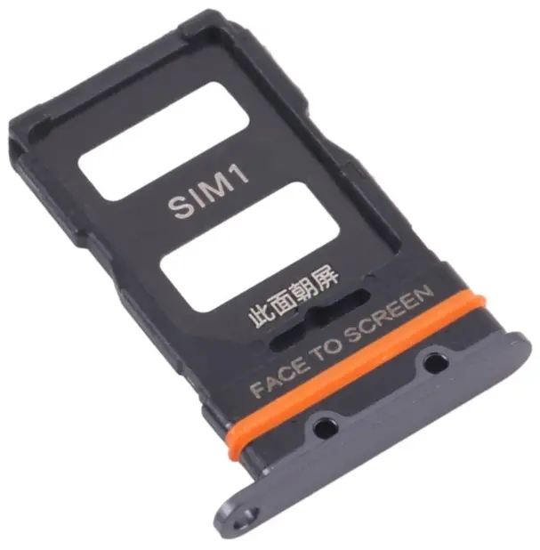 Držák SIM karty Xiaomi 12 černý