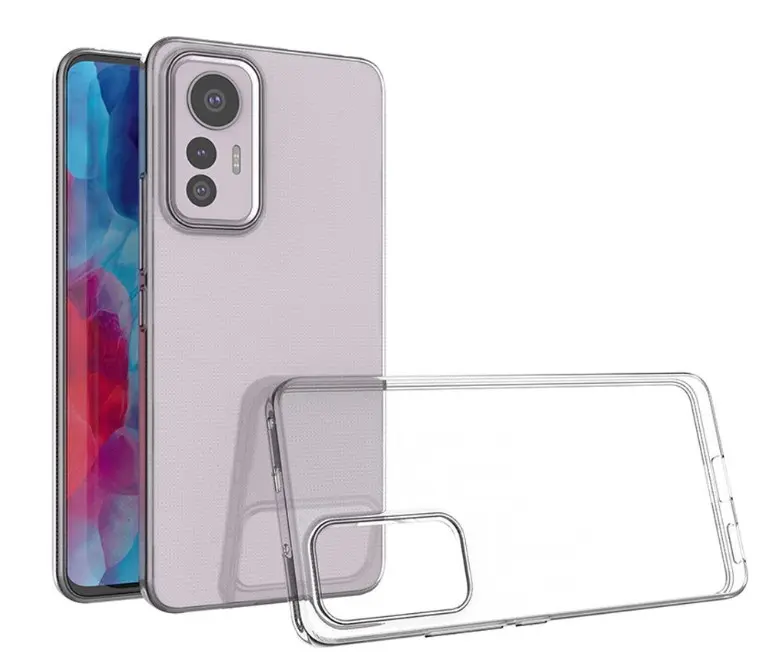 Průhledné silikonové pouzdro Xiaomi 12 Lite 5G