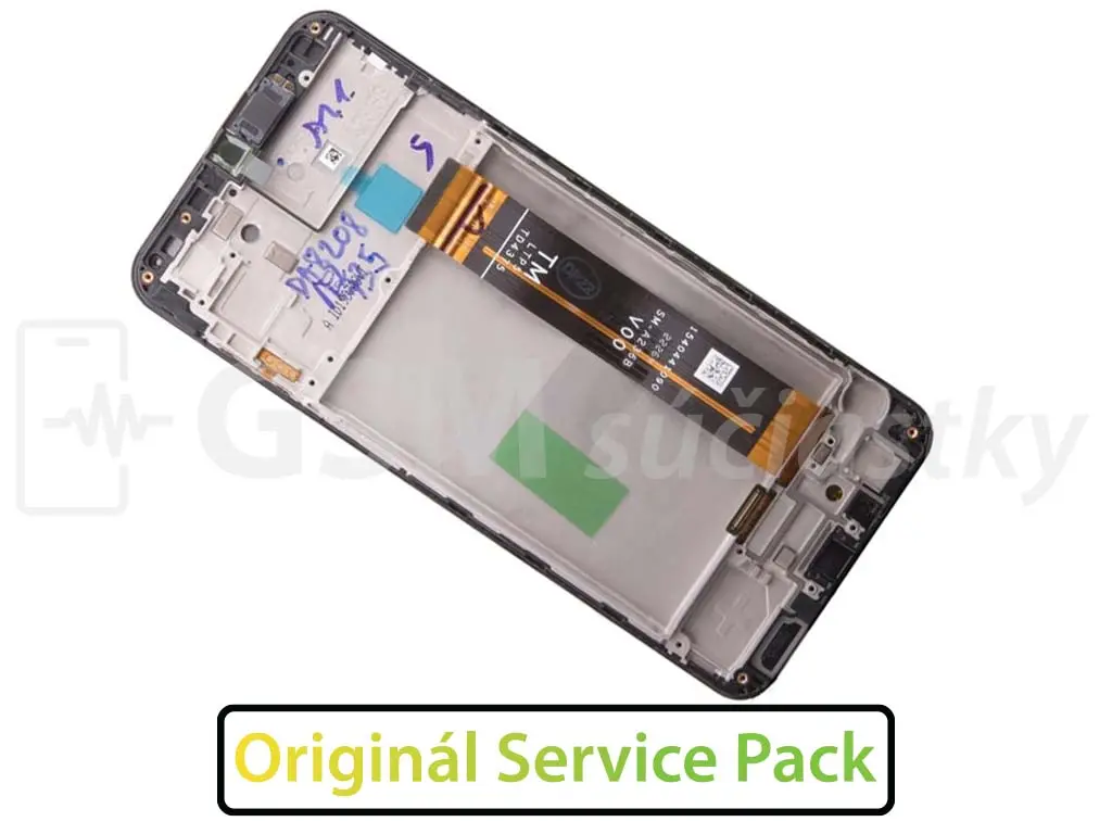 Samsung A236 Galaxy A23 5G LCD displej + Dotykové sklo a Rám Originál