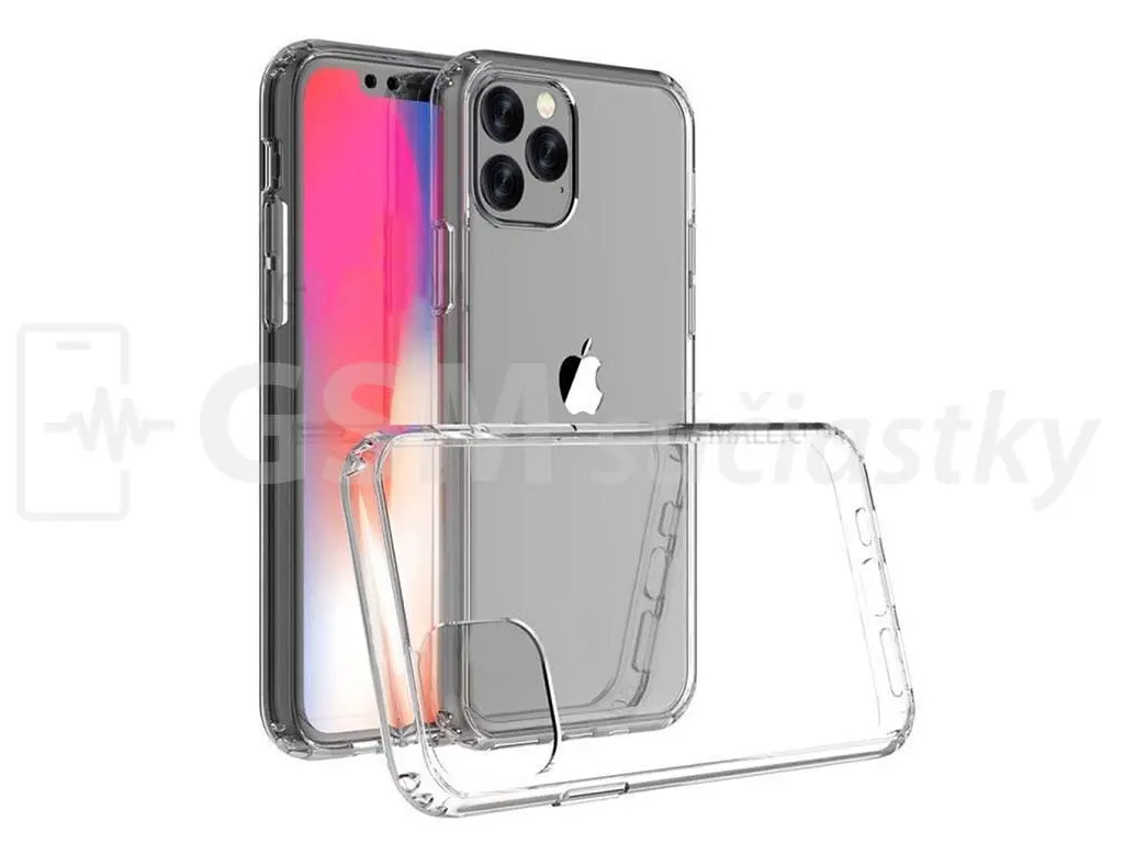 Průhledné silikonové pouzdro iPhone 14 Pro