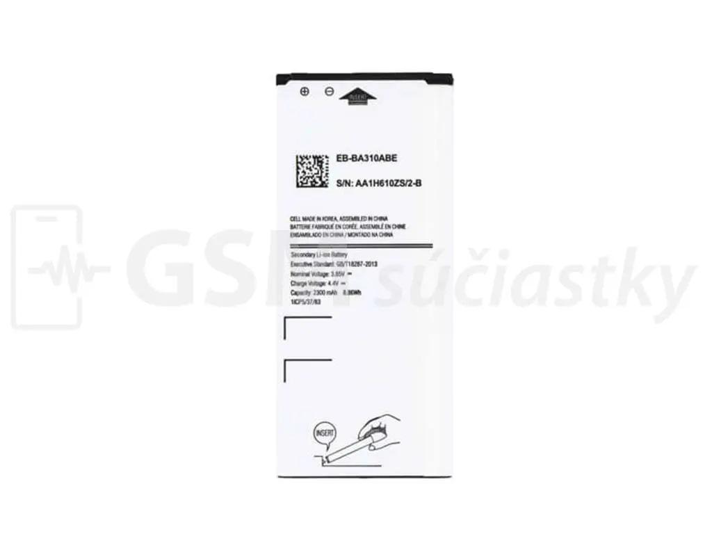 Baterie Samsung A310F Galaxy A3 2016 EB BA310ABE