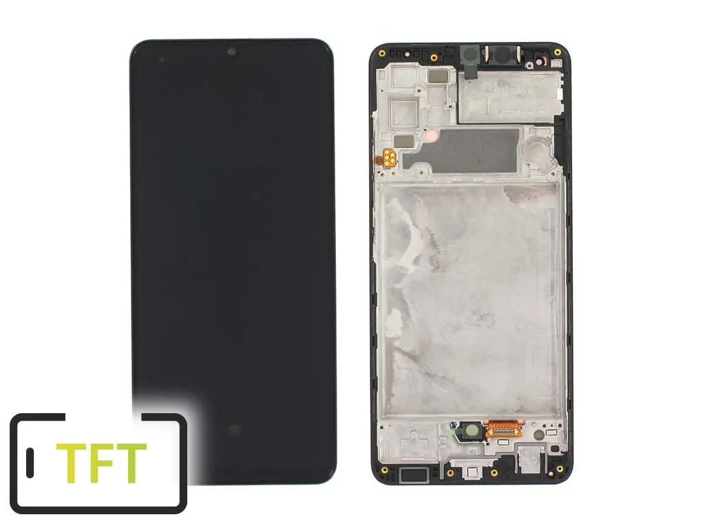 LCD displej + dotykové sklo a rám Samsung Galaxy A32, A325F