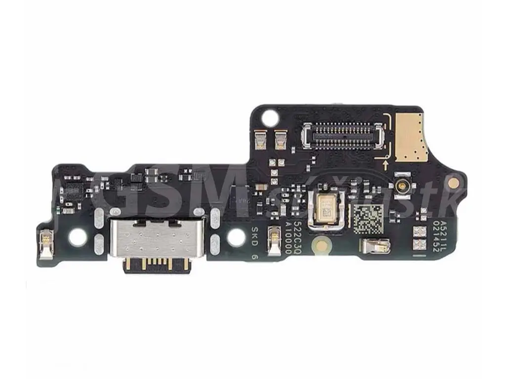 Deska nabíjení Xiaomi Redmi 10C, Poco C40 nabíjecí konektor, mikrofon