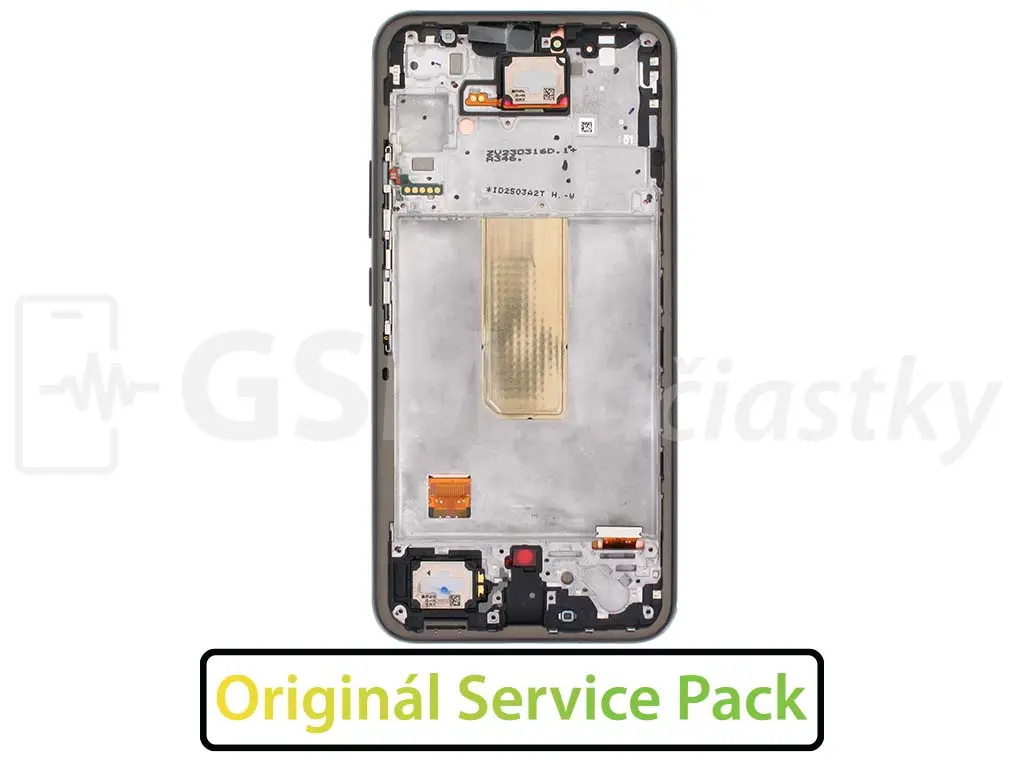 Samsung A346B Galaxy A34 5G LCD displej + Dotykové sklo a Rám Originál černý