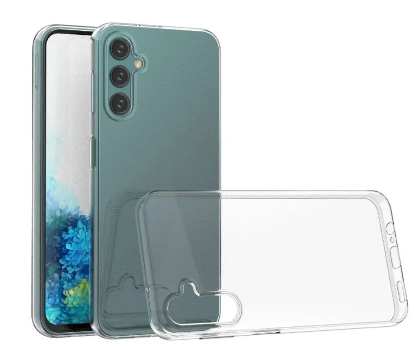 Průhledné silikonové pouzdro Samsung Galaxy A14 4G, A14 5G