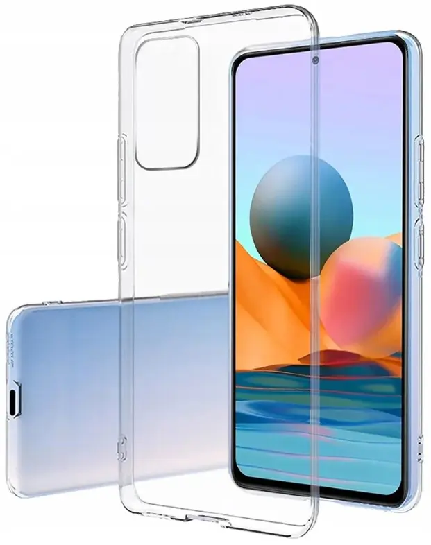Průhledné silikonové pouzdro Xiaomi Redmi Note 11 Pro+ 5G