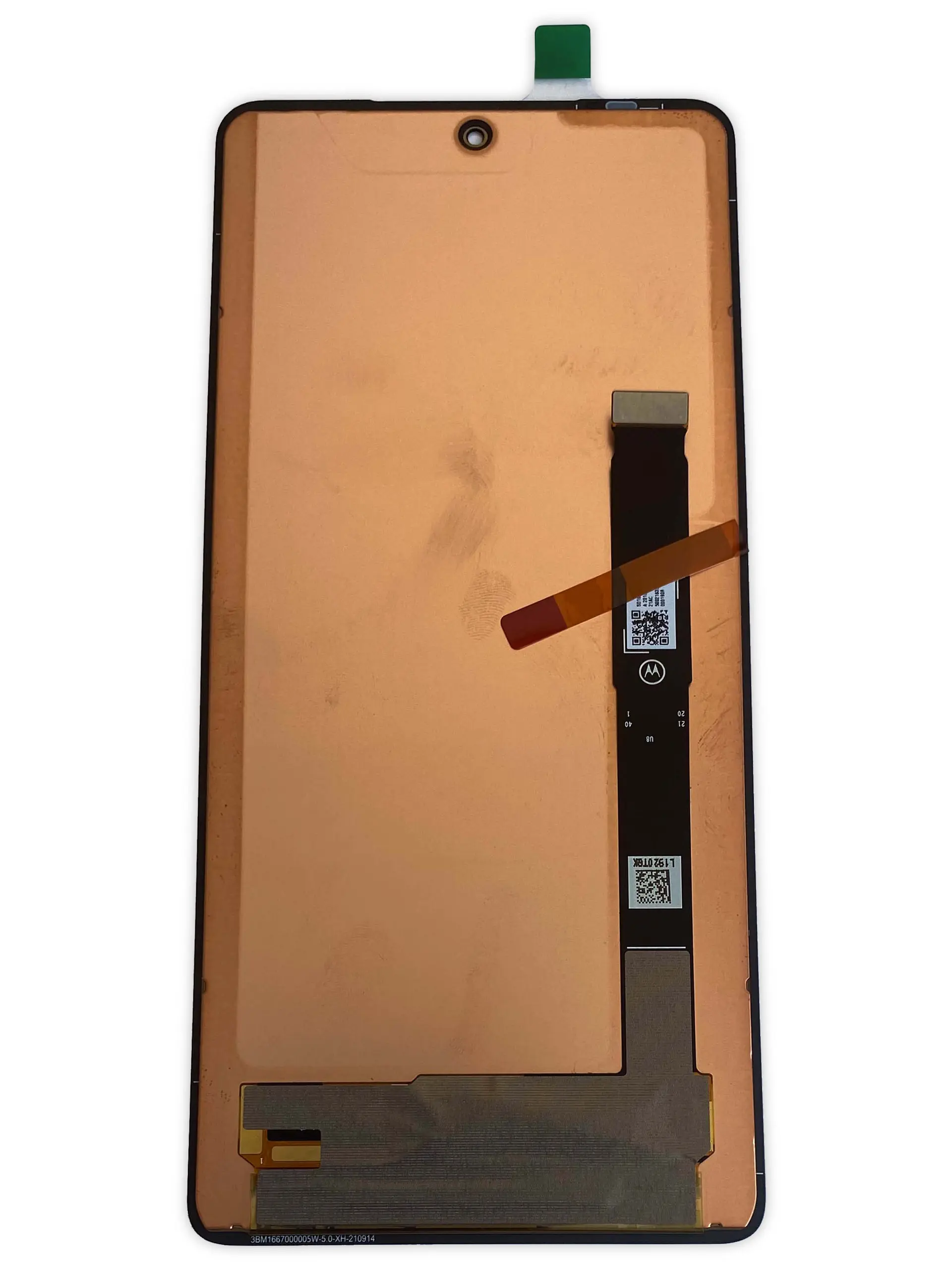 LCD displej Motorola Edge 30 Pro + dotykové sklo a sklo 1