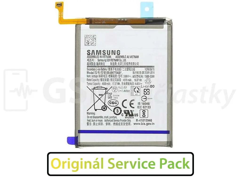 Baterie Samsung Galaxy Note10 Lite N770F BN770ABY