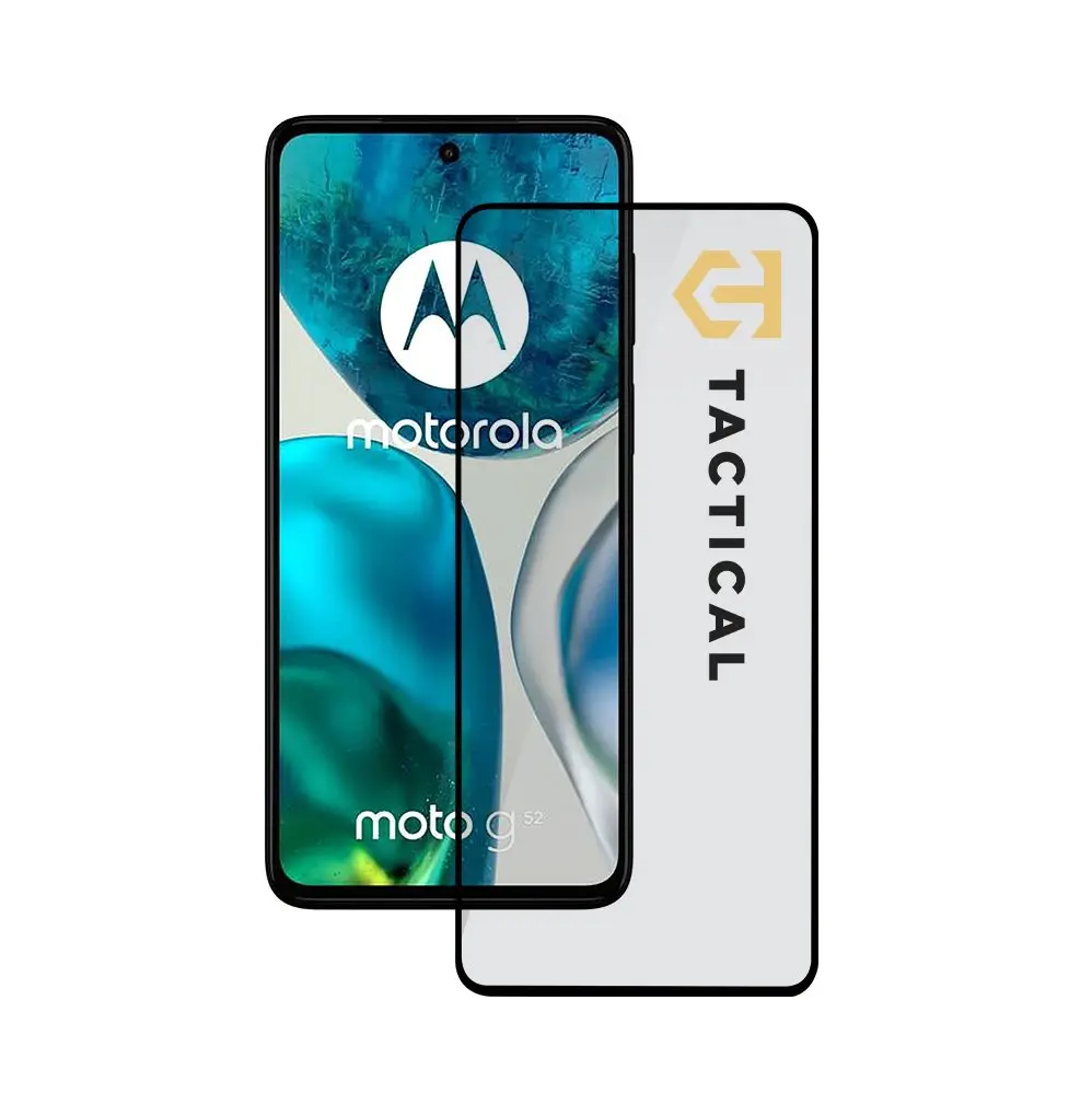 Ochranné 5D sklo na celý displej Motorola G52 Black