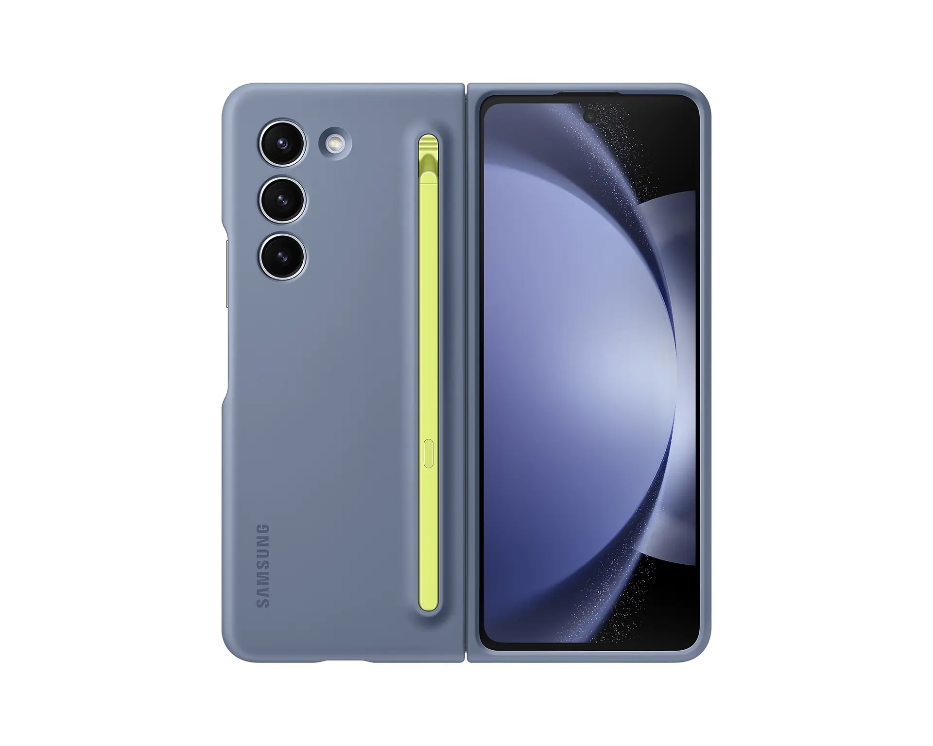 EF-OF94PCLE Samsung Flip Kryt s perem pro Galaxy Z Fold 5 Icy Blue