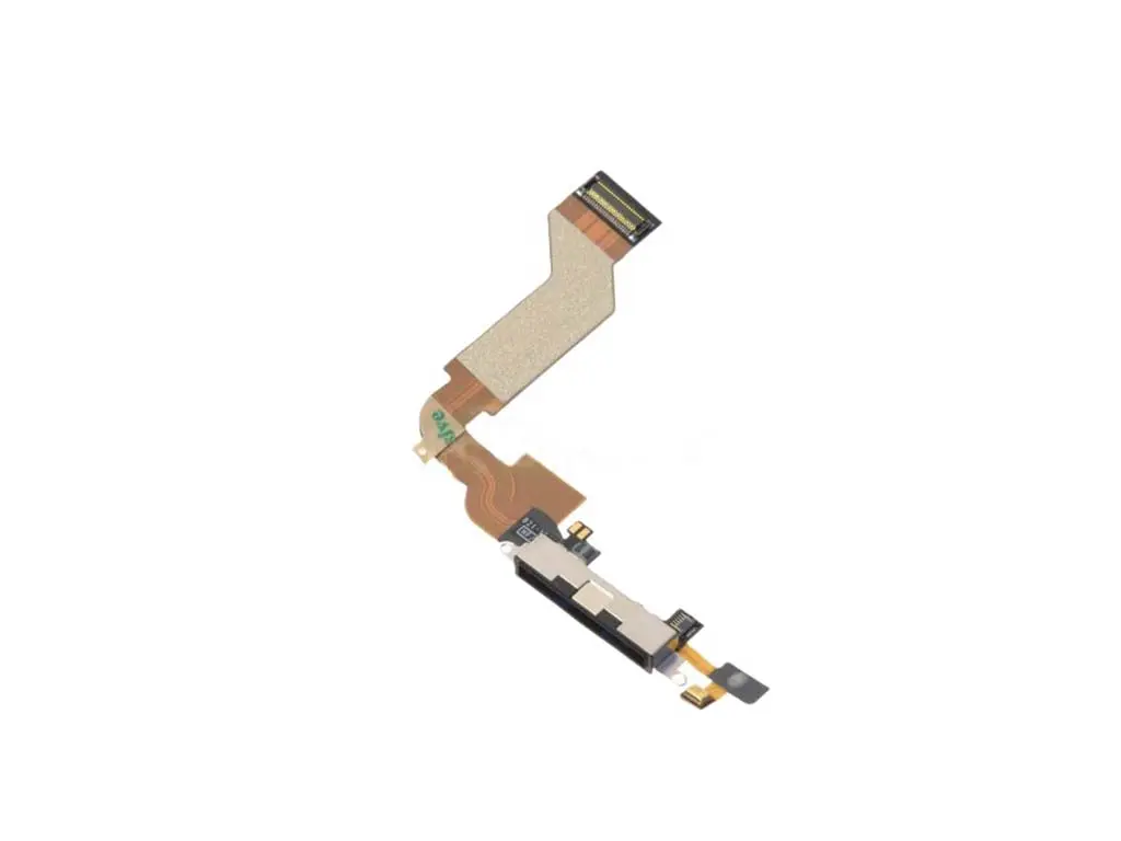 Flex kabel nabíjení iPhone 4S nabíjecí konektor, mikrofon černý