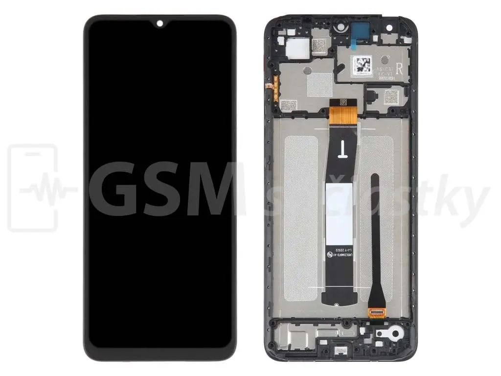 Xiaomi Redmi 12C LCD displej + Dotykové sklo a rám