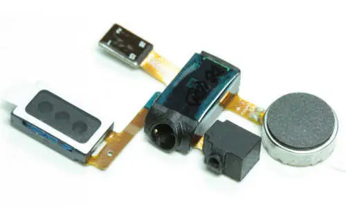 Flex kabel audio jack konektoru Samsung I9100 Galaxy S2 - sluchátko, vibrační motorek