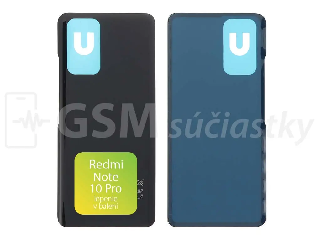Xiaomi Redmi Note 10 Pro kryt baterie černý
