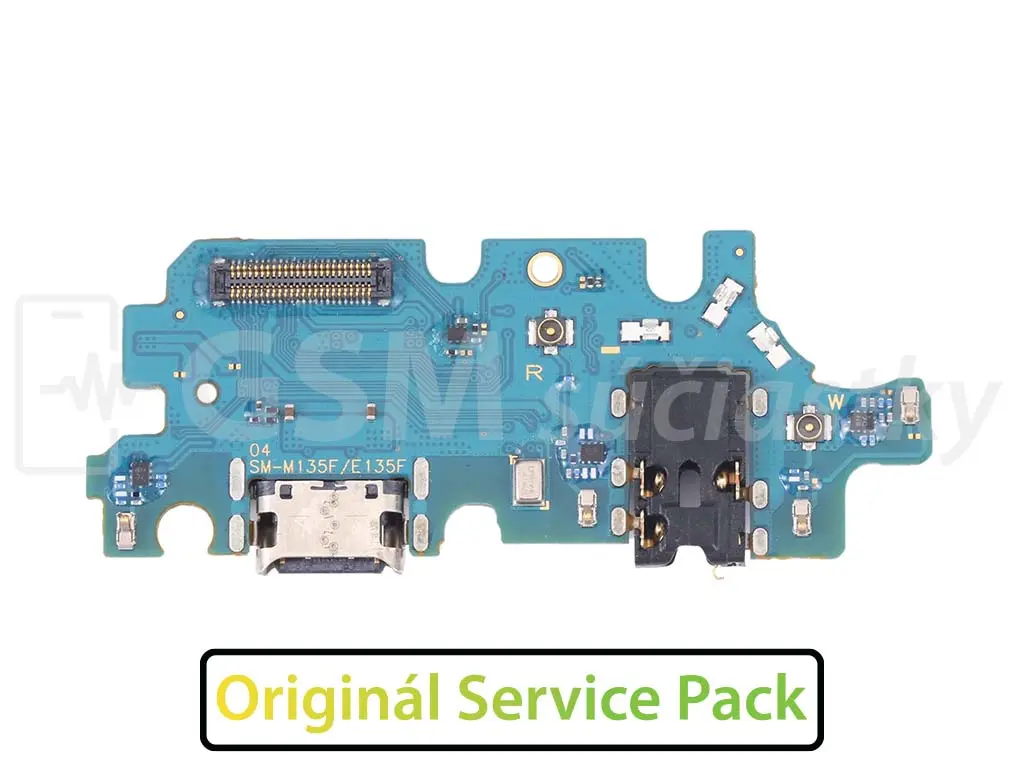 PCB deska Samsung M135F Galaxy M13 nabíjecí konektor, mikrofon Originál