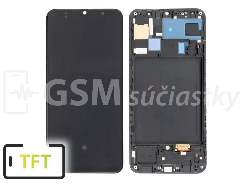 Samsung Galaxy A50 LCD displej + dotykové sklo a rám TFT