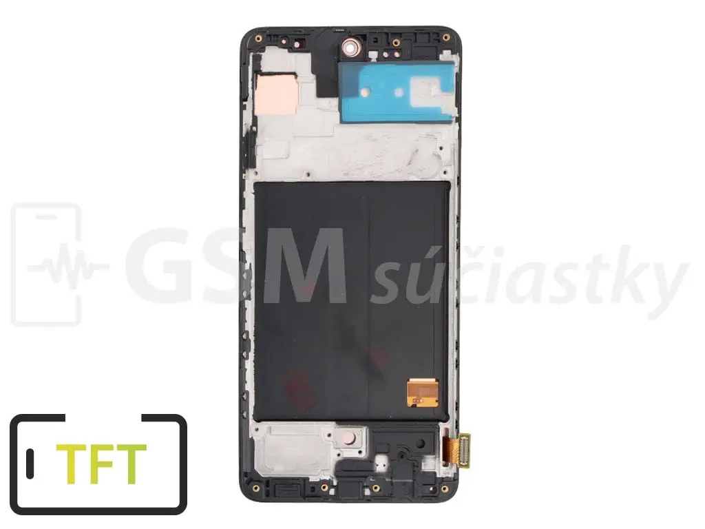 Samsung A515 Galaxy A51 LCD displej + Dotykové sklo a rám (TFT)