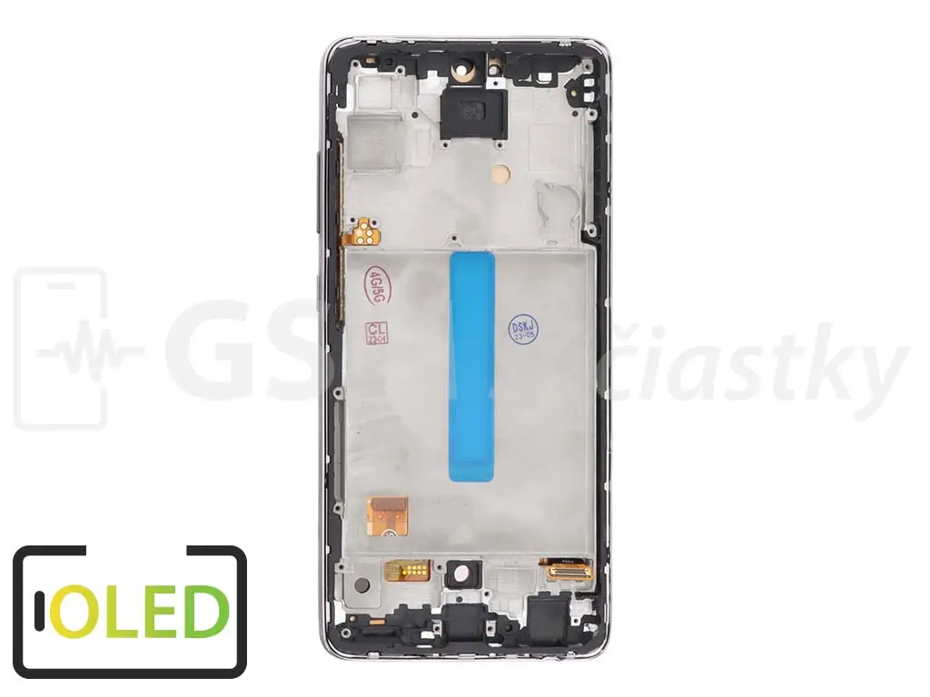 Samsung Galaxy A52, A52 5G LCD displej + Dotykové sklo a rám (OLED)