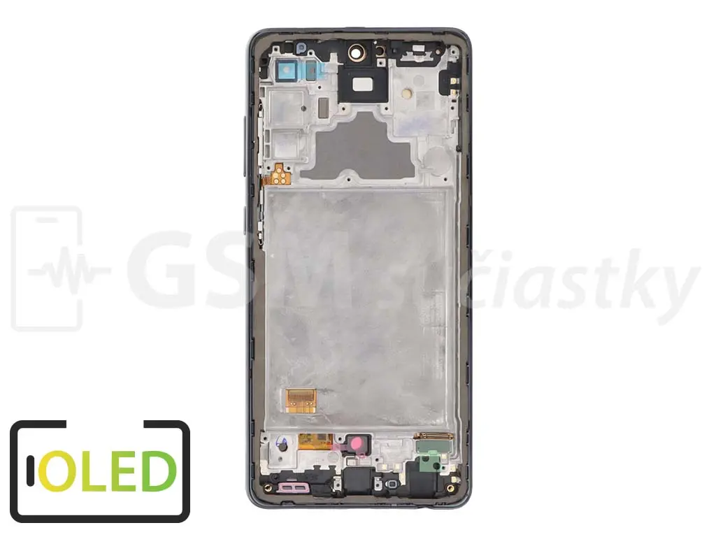 Samsung Galaxy A72, A72 5G LCD displej + dotykové sklo a rám (OLED)