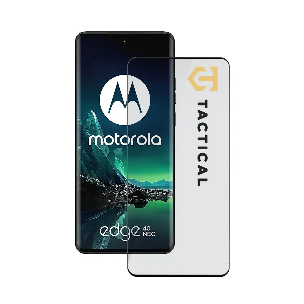Ochranné tvrzené sklo pro Motorola Edge 40 Neo Black