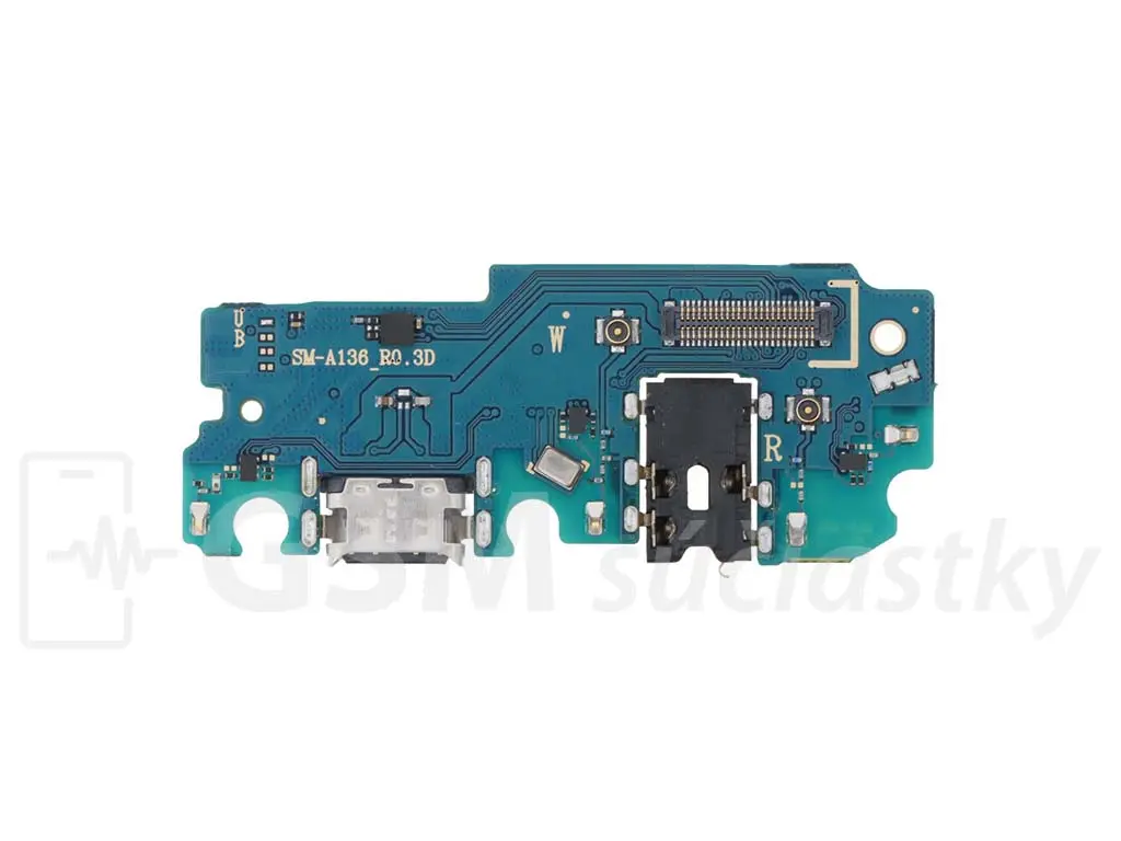 PCB deska nabíjení Samsung A136 Galaxy A13 nabíjecí konektor, mikrofon