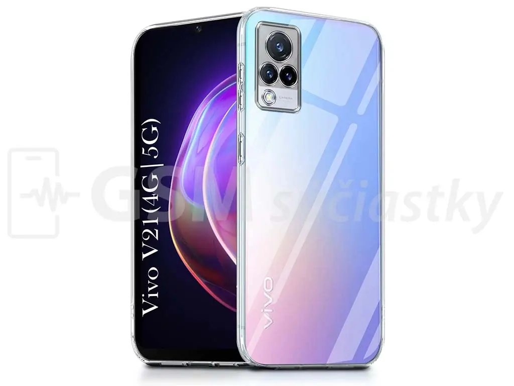 Průhledné silikonové pouzdro Vivo V21