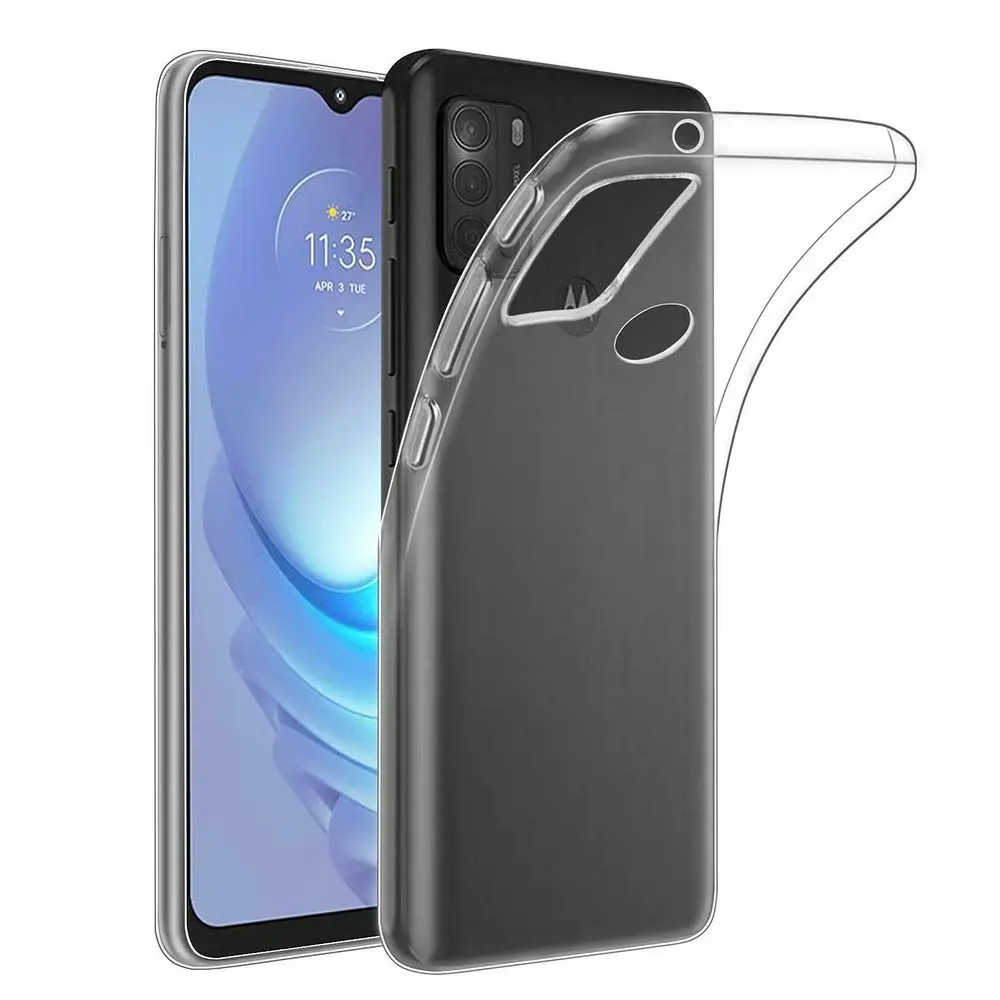 Průhledné silikonové pouzdro Motorola Moto G50 5G 1