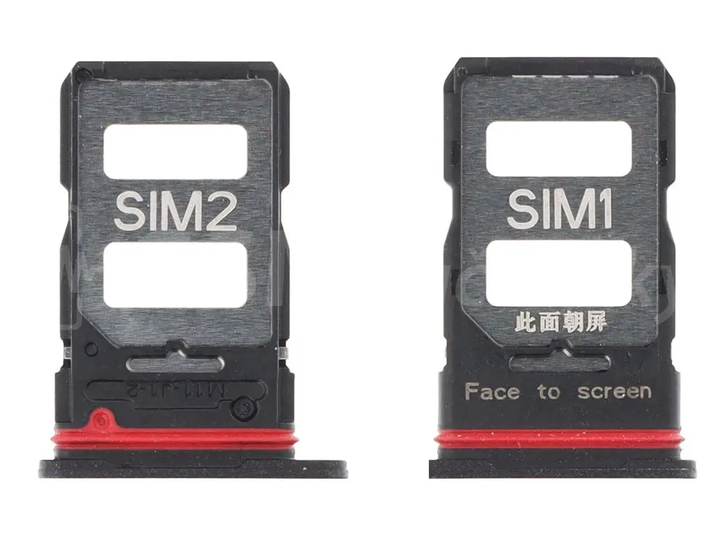 Držák SIM karty Xiaomi Poco F5 Pro černý