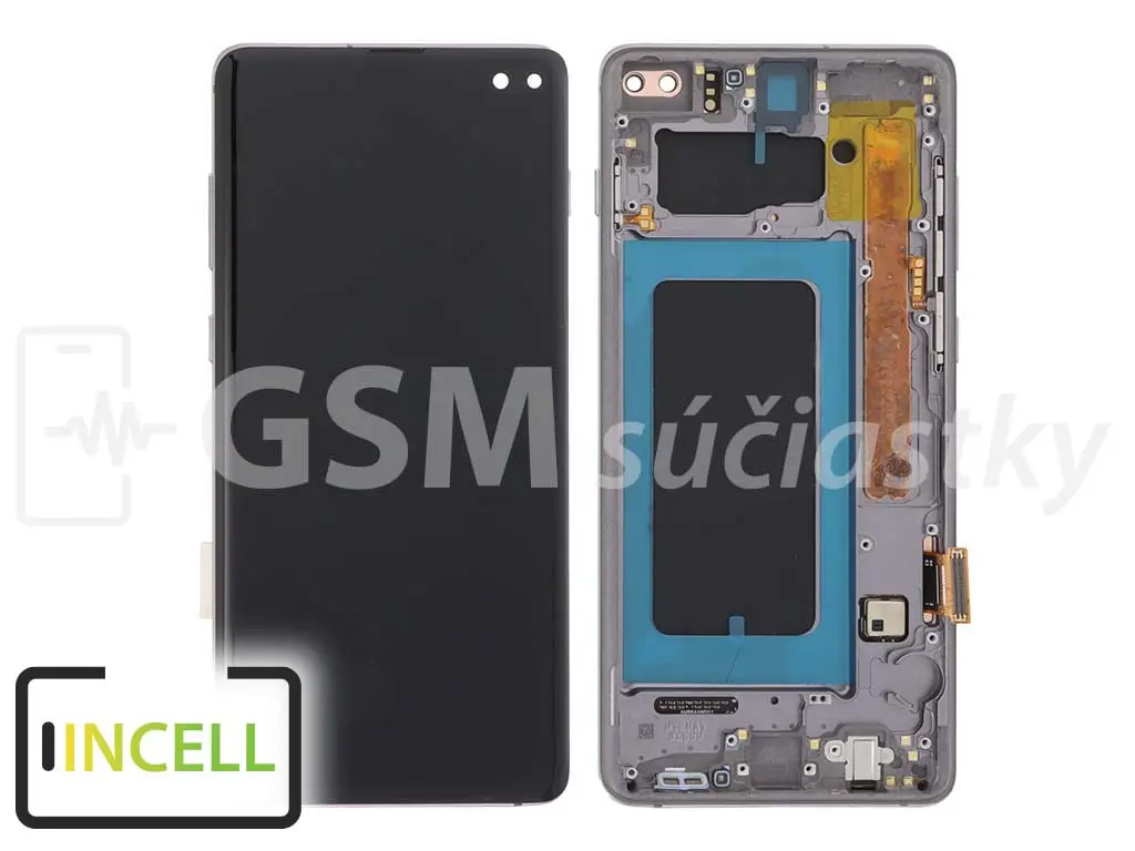 Samsung G975 Galaxy S10 Plus LCD displej + Dotykové sklo a Rám