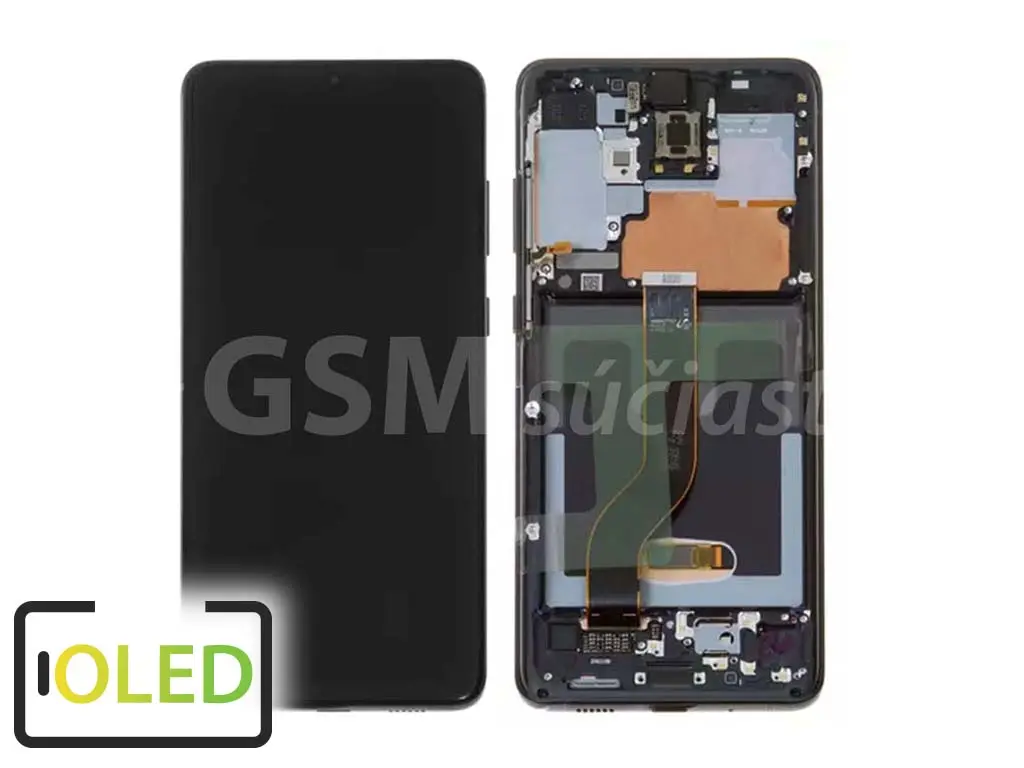 Samsung Galaxy S20 Plus LCD displej + dotykové sklo a rám (OLED)