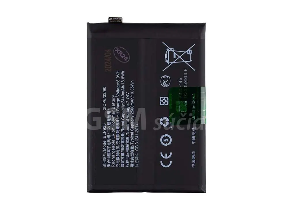 Baterie OnePlus Nord 3 BLP925
