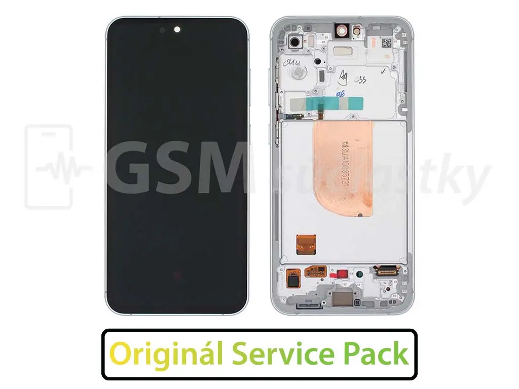 Samsung S711 Galaxy S23 FE LCD displej + Dotykové sklo Originál white