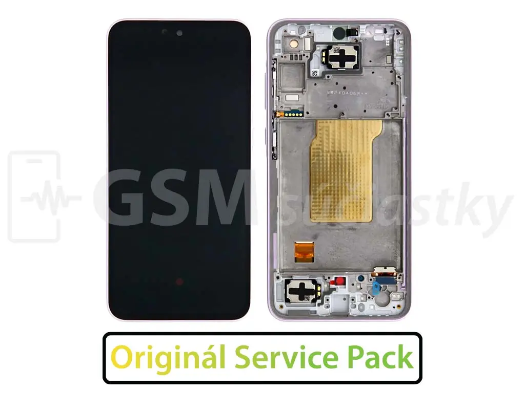 Samsung A356B Galaxy A35 5G - LCD displej + Dotykové sklo a rám Originál