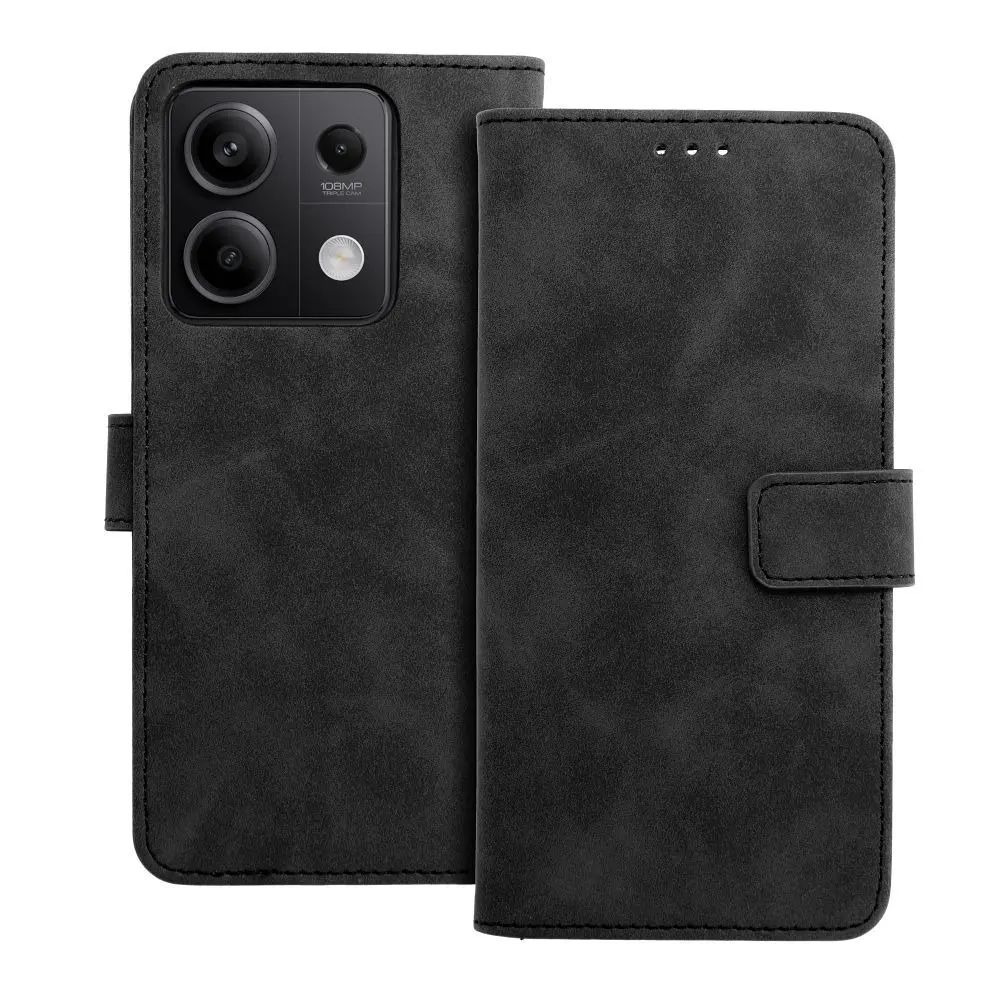 Knižní diářové pouzdro Xiaomi Redmi Note 13 5G Černé 2