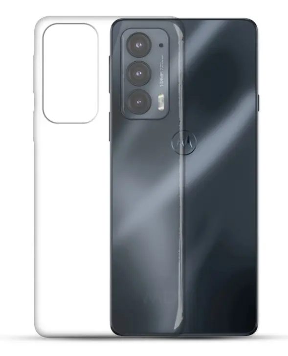 Průhledné silikonové pouzdro Motorola Edge 20 5G