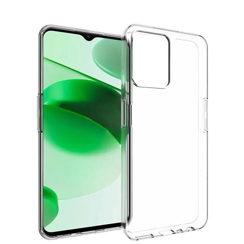 Průhledné silikonové pouzdro Realme C35