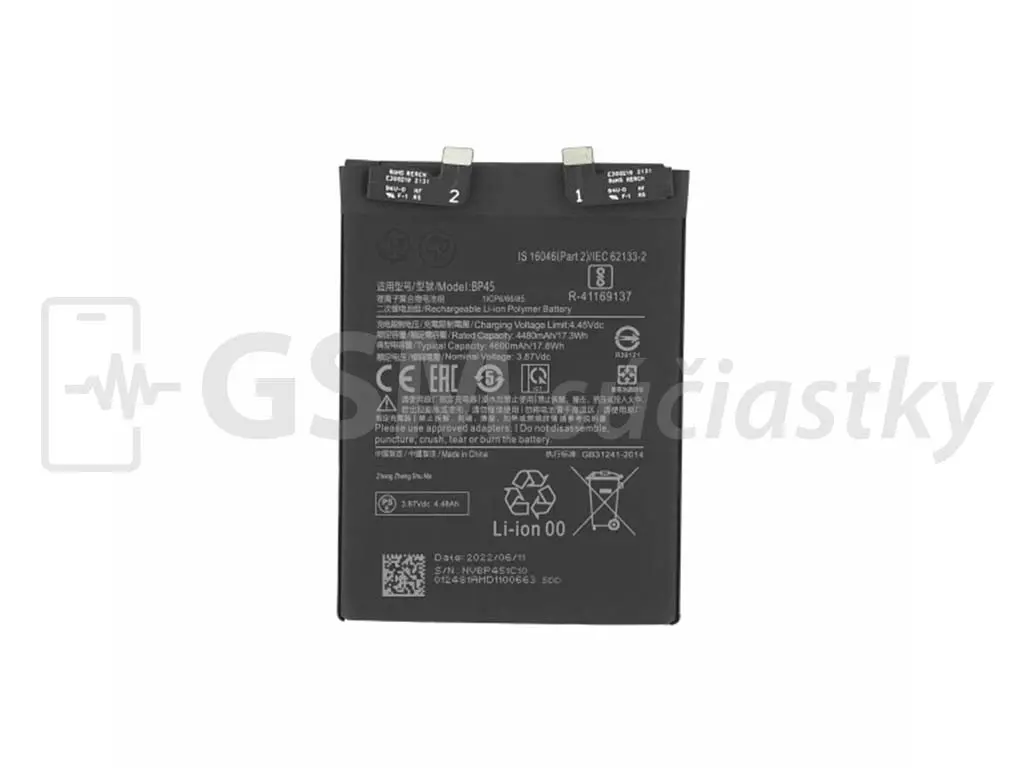 Baterie Xiaomi 12 Pro BP45
