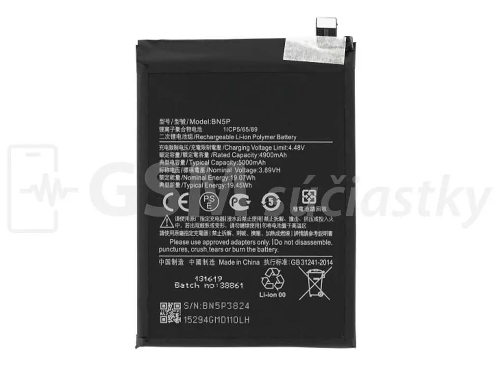 Baterie Xiaomi Redmi Note 13 4G, Note 13 5G - BN5P