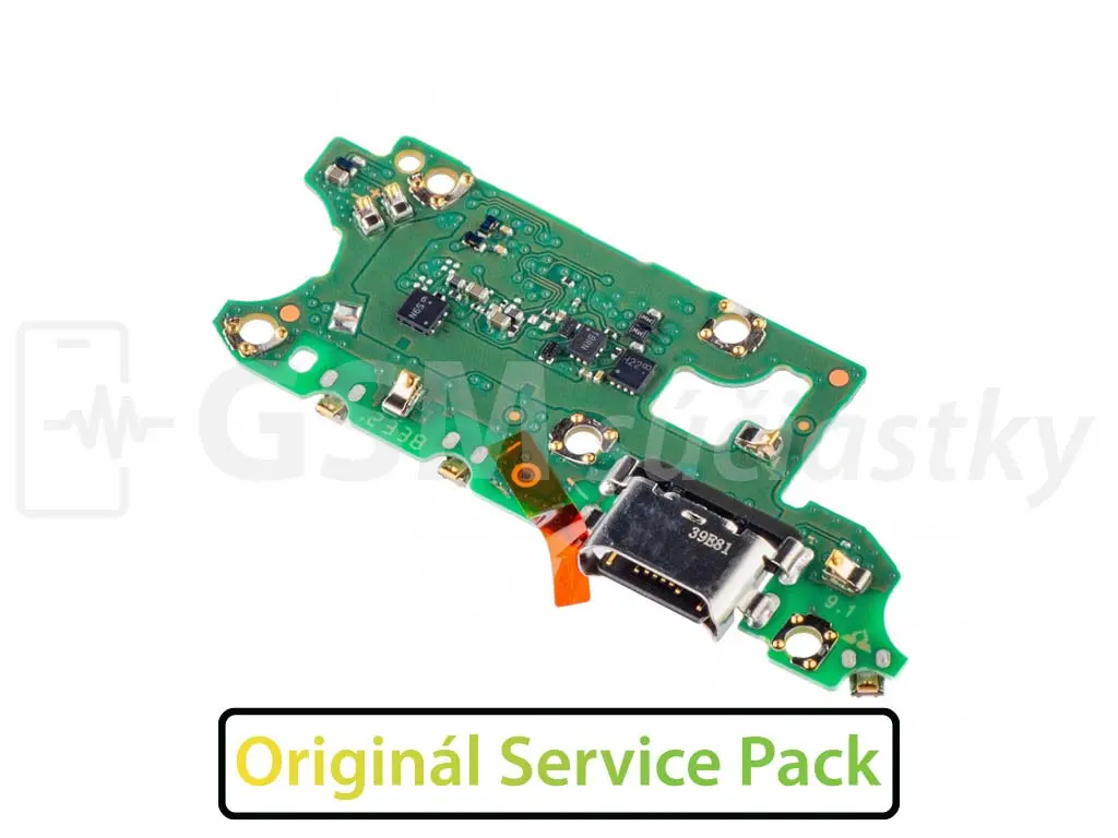 Originální PCB deska Honor X8b - nabíjecí konektor, mikrofon