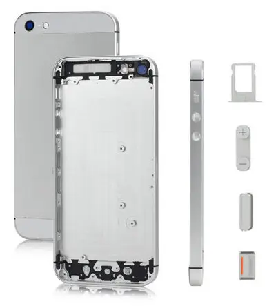 iPhone 5 Kryt baterie stříbrný