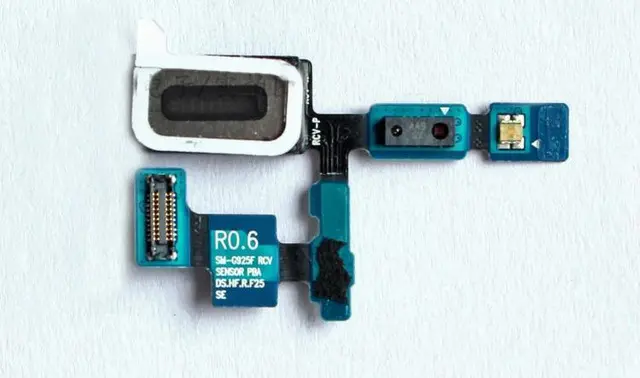 Flex kabel Samsung G925F Galaxy S6 Edge - proximity senzor, sluchátko