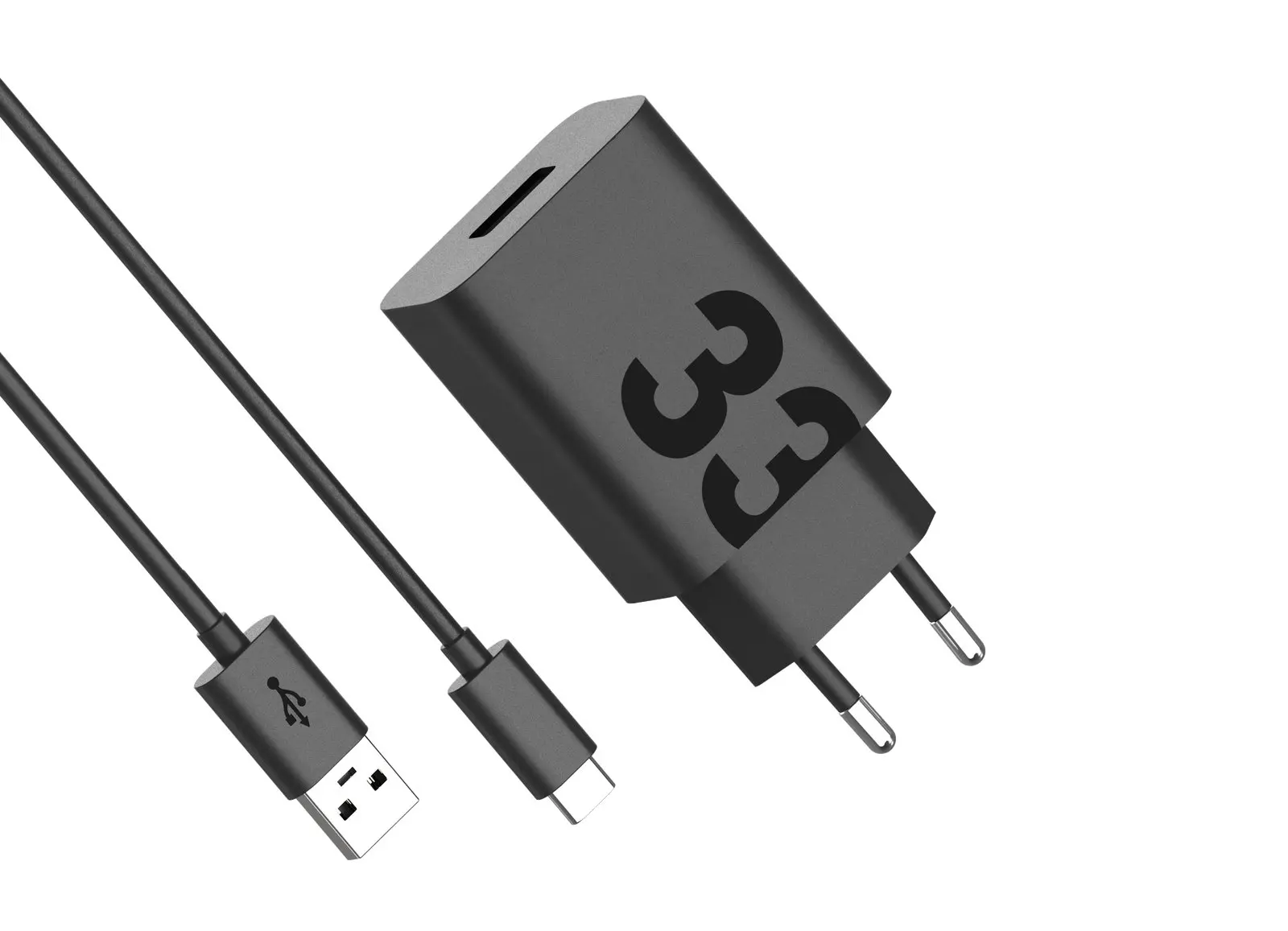 Síťová nabíječka Turbo Power 33W USB A + USB C kabel
