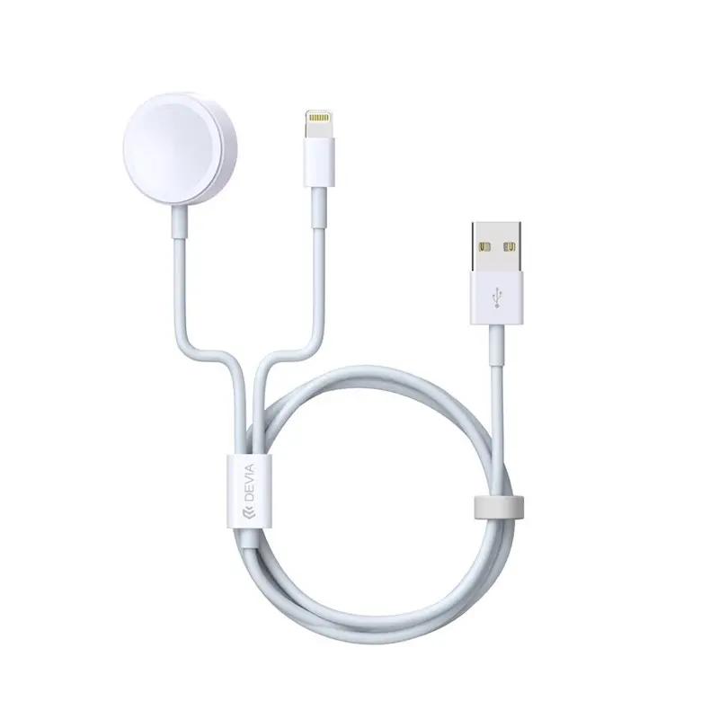 USB nabíjecí kabel Lightning + Apple Watch (USB A) 1